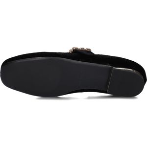 Stefano Lauran - Ballerina's - Zwart - Suède