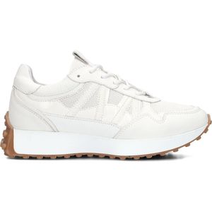 Notre-v - Witte Lage Sneakers Dames - Leer - Comfortabele Stijl