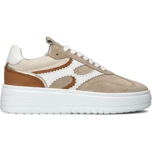 Notre-v - Anemone-63 - Sneakers - Beige - Leer - Chunky Sole Low-Top