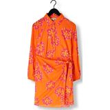 Notre-V - NV-FLEURETTE - Jurk - Oranje - Katoen