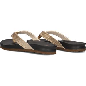 Blasz - Bella 2402 - Dames Slippers - Geel - Lederlook