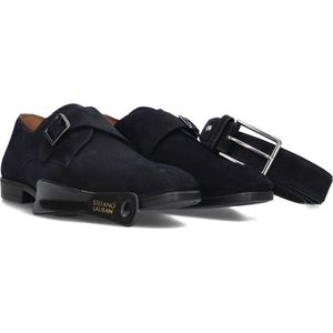 STEFANO LAURAN - 84702 - Nette Schoenen - Blauw - Suède - Heren