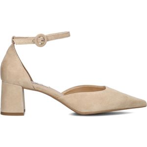 Notre-V - 35518 - Sandalen - Beige - Leren Binnenkant - Blokhak 6 cm