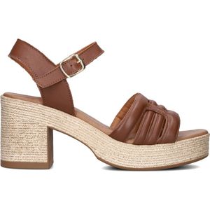 Notre-V - AS-2000 Sandalen - Cognac - Leer