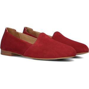 Notre-V - 11869 - Instappers - Rood - Suède - Leren Binnenkant
