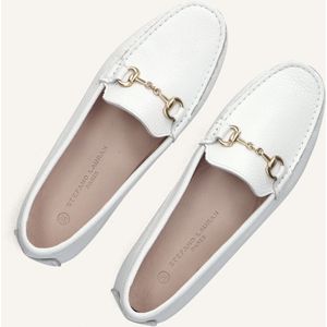 STEFANO LAURAN 11733 Mocassins Dames - Instappers - Wit - Maat 35