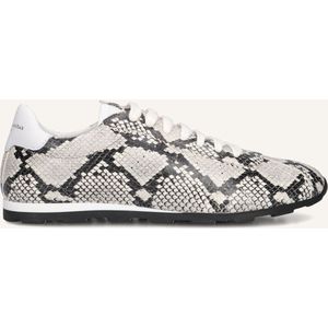 Stefano Lauran - 1Slick 100 - Sneakers - Grijs - Leer - Slangenprint