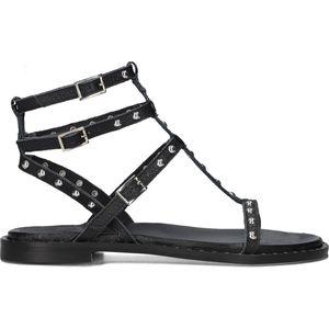 Stefano Lauran - Sandalen - Zwart - Leren Binnenkant - Comfortabele Pasvorm