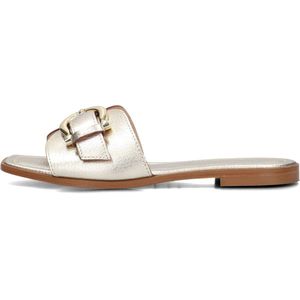 STEFANO LAURAN 23100 Slippers - Dames - Goud - Leer