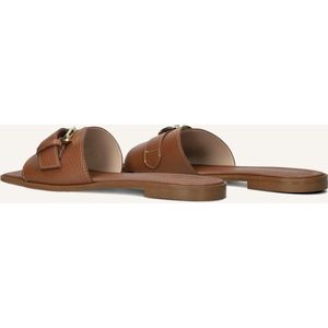 Stefano Lauran - 23100 - Slippers - Cognac - Leer