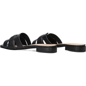 STEFANO LAURAN 24050 Slippers - Dames - Zwart - Materiaal