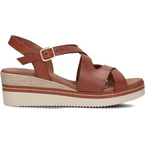 Lina Locchi - 5547 - Sandalen - Bruin - Leer - Cognac