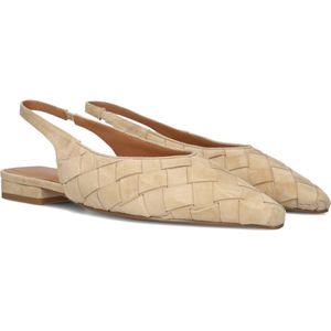 Stefano Lauran - Slingbacks - Beige - Leer