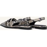 Stefano Lauran - D241192129 - Ballerina's - Beige - Leer