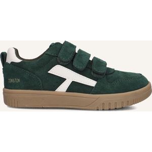 Ton & Ton Jongens Lage sneakers Filip - Groen - Suède - Maat 26