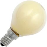 Schiefer - E14 Kogel Gloeilamp - Geel - 15W - Dimbaar