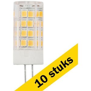 10x 123led G4 LED capsule | SMD | Helder | 2700K | Dimbaar | 3W (28W)