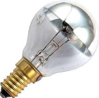 Schiefer - E14 Halogeen Kopspiegellamp - Helder Zilver - 28W - Dimbaar