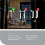 SPL - LED Steeklamp G4 - Dimbaar - Warm Wit - 1W - 12V