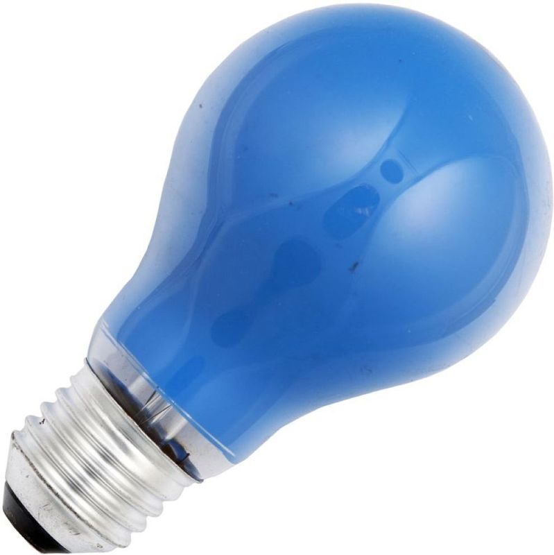 Schiefer - Halogeenlamp - Clear Blue - E27 - Peervormig - 20W