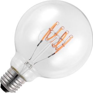 123led LED lamp E27 | Globe G95 | Filament | Helder | 2200K | Dimbaar | 4.5W (20W)