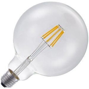 123led LED lamp E27 | Globe G125 | Filament | Helder | 2200K | Dimbaar | 5.5W (35W)