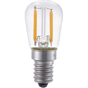 6x 1123led LED lamp E14 | Kogel T26 | Filament | Helder | 2500K | 1.5W (15W)