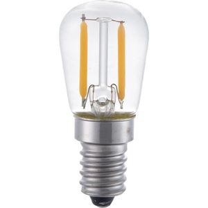 123led LED lamp E14 | Kogel T26 | Filament | Helder | 2500K | 1.5W (15W)