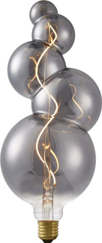 Bubble-5 - Decoratieve Lamp - Smoke - E27 - Dimbaar