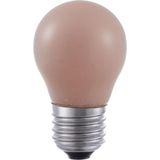 123led LED lamp E27 | Kogel P45 | Flame | Mat | 1900K | Dimbaar | 4.5W (25W)