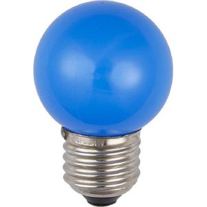 SPL E27 LED Kogellamp | 1W Blauw 220V/240V  | 320°