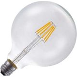 123led LED lamp E27 | Globe G125 | Filament | Helder | 2200K | Dimbaar | 6.5W (40W)