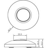 Vloerdimmer - Zwart - Universeel - Voor LED Lampen 0-50W