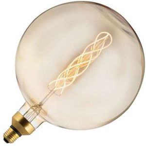 123led XXL lamp E27 | Globe FleX | Gold | 2000K | Dimbaar | 6W