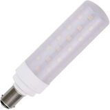SPL - LED Buislamp - Warm Wit - Ba15d Fitting - 8W