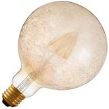 123led - Globe G125 - Led Lamp - Ijs-Goud - Dimbaar - 12,5 cm