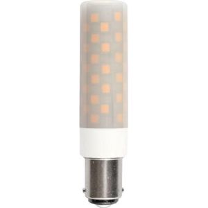 SPL LED Buislamp Ba15d 6W 3000K 660lm 230V - Dimbaar - Opaal - Warm Wit