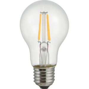 6x 123led LED lamp E27| Peer A60 | Dag/Nachtsensor | Filament | Helder | 2700K | 4W (40W)