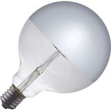 123led - G125 - Bollamp - Zilverkleurig - E27 - Dimbaar - 4 Watt - 350 Lumen