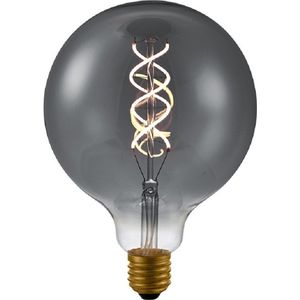 123led LED lamp E27 | Globe G125 | Filament | Smokey | 2200K | Dimbaar | 5W (13W)