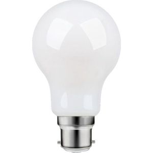 SPL LED Filament Classic Milky - 8W / DIMBAAR Fitting Ba22d Lichtkleur 2700K