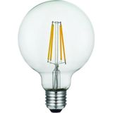 123led LED lamp E27 | Globe G95 | Filament | Helder | 2500K | Dimbaar | 8W (50W)