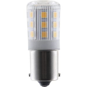 SPL LED Buislamp Ba15d 3W 3000K 250lm 10-24V - Helder - Warm Wit
