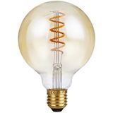 123led LED lamp E27 | Globe G95 | Filament | Goud | 2000K | Dimbaar | 4W (21W)