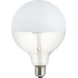 123led LED lamp E27 | Globe G125 | Kopspiegel | Wit | 2500K | Dimbaar | 6.5W (45W)