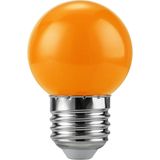 SPL E27 LED Kogellamp | 1W Oranje 230V | 320°