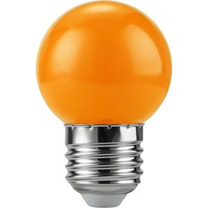 SPL - E27 LED Kogellamp - Oranje - 1W - 230V - 320°