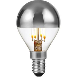 Kopspiegel Led Lamp - Zilver - E14-Fitting - Dimbaar - 2500K