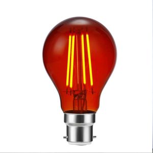 SPL - Ba22d LED Lamp - Vuur Amber - 8W - Dimbaar