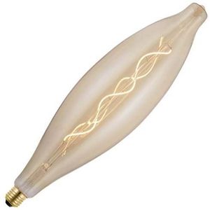 LED Buislamp - Goud - Dimbaar - E27 - Energielabel A++